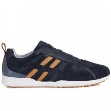 Neu Eingetroffen Geox Herren Sneaker In Navy/Orange
