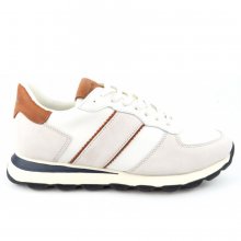 Neu Eingetroffen Geox Herren U Spherica Vseries A Sneaker Low In White/Cognac