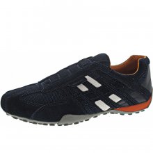 Neu Eingetroffen Geox Herren Uomo Snake Slipper In Navy