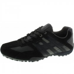 Neu Eingetroffen Geox Herren Snake Schnürschuhe In Black