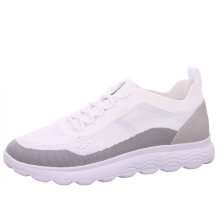 Neu Eingetroffen Geox Herren U Spherica Schnürer In C1236 White Lt.Grey
