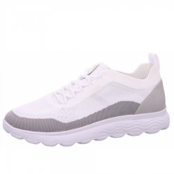Neu Eingetroffen Geox Herren U Spherica Schnürer In C1236 White Lt.Grey