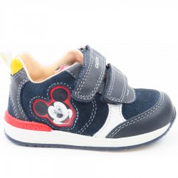 Neu Eingetroffen Geox B RISHON BOY navy white Lauflern in NAVY/WHITE