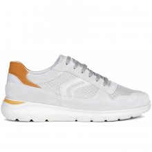 Neu Eingetroffen Geox Herren Sneaker In Light Grey