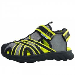 Neu Eingetroffen Geox Airadyum Minilette in grey/lime C0666