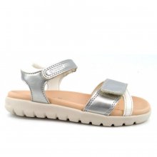 Neu Eingetroffen Geox J SANDAL SOLEIMA GIRL Sandale in SILVER/WHITE