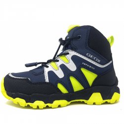 Neu Eingetroffen Geox Magnetor Schnürstiefel in C0749 navy lime