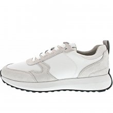 Neu Eingetroffen Geox Herren Volpiano Sneaker Low In Off White - White