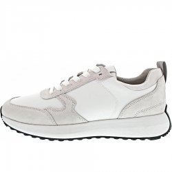 Neu Eingetroffen Geox Herren Volpiano Sneaker Low In Off White - White