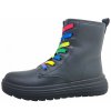 Neu Eingetroffen Geox J Phaolae Girl Schnürstiefel in black/multi C9240