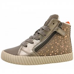 Neu Eingetroffen Geox J MIRROLESS GIRL Stiefel in DK Beige C5005