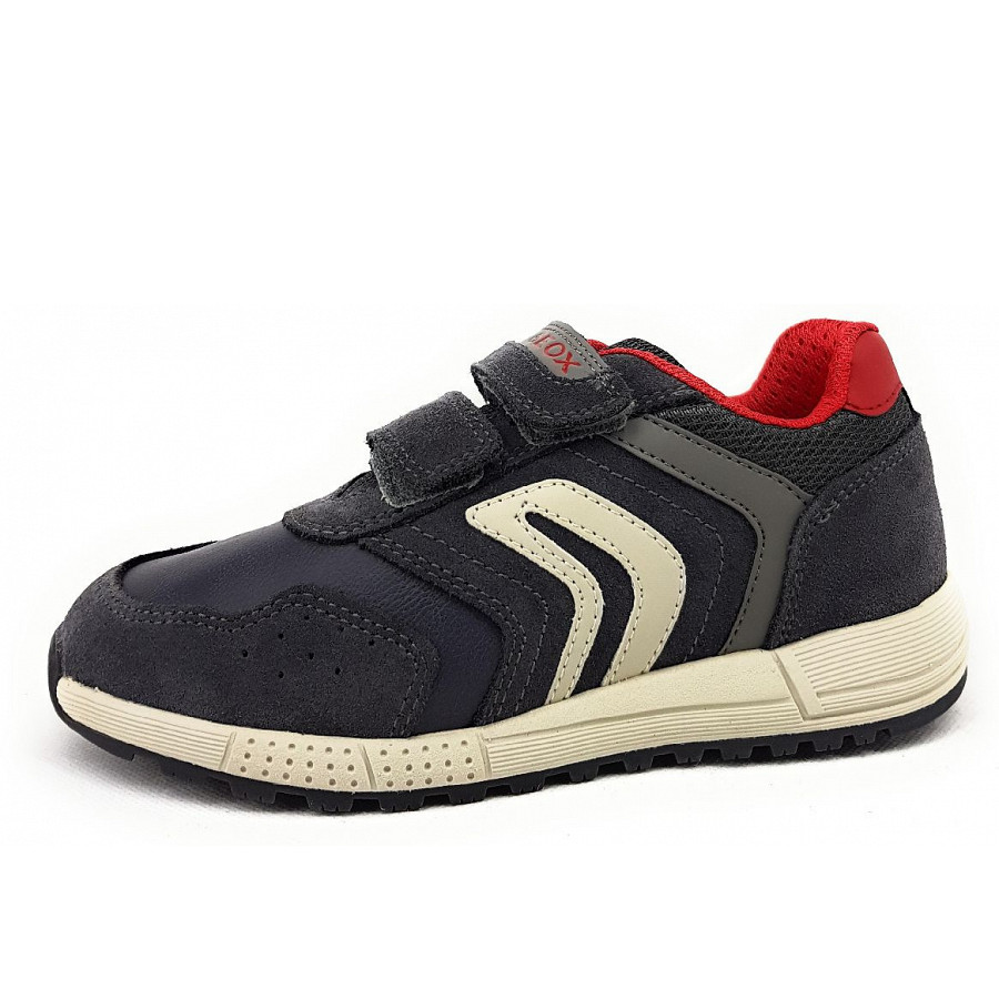 Neu Eingetroffen Geox J Alben Schnürer in grey